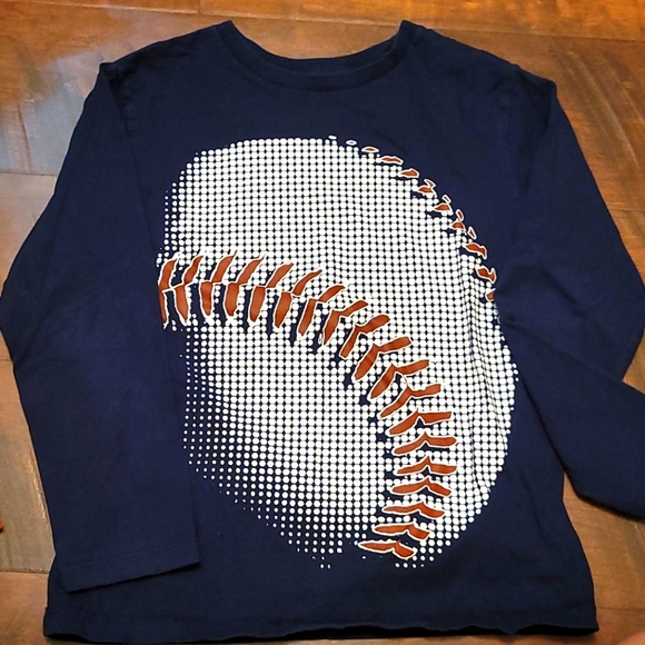 FOUR baseball shirts (size 7/8)